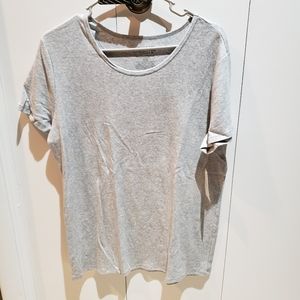 TIME AND TRU WOMEN GRAY TSHIRT